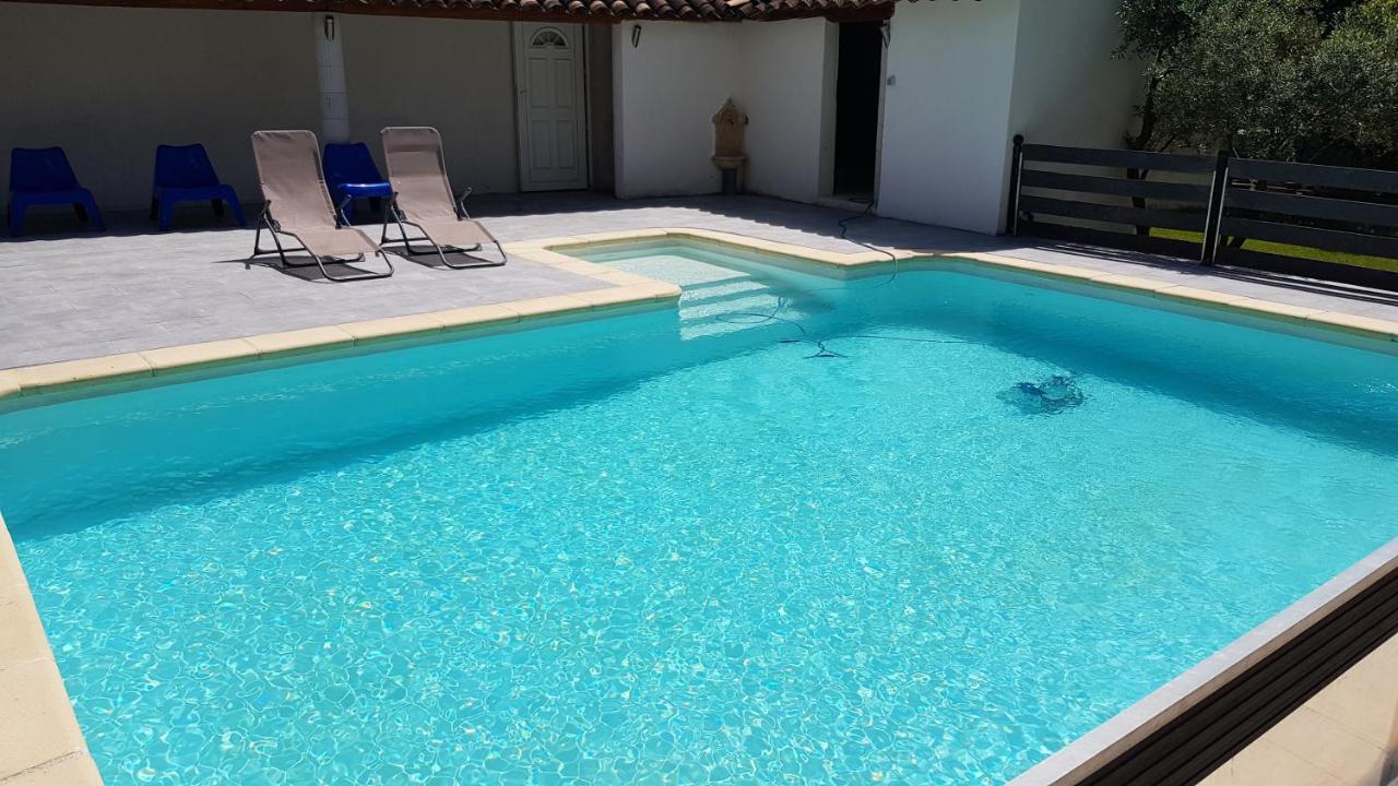 Charmante Maison Climatisee Vedene - Avignon Avec Piscine Экстерьер фото